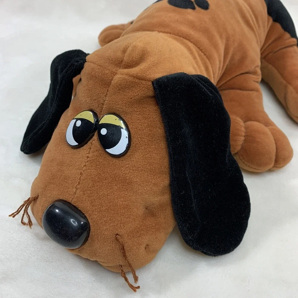 Tonka Pound Puppy Dark Brown Vintage 1985 Pound Puppies 18